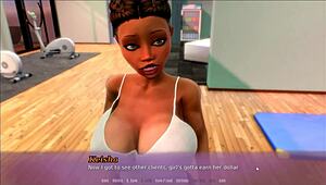 Man, my step sis Summer gave me a handjob in that hentai game, I couldn’t hold the cumshot, oops!