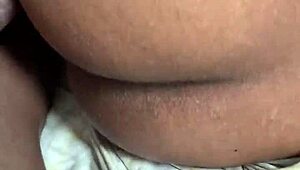 lightskin ebony couple in side position fucking compilation