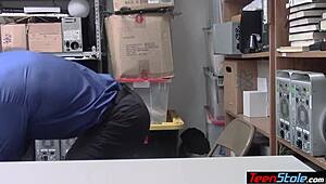 Nervous Teen Shoplifter