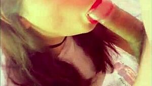 watch this latina whore suck cock and take cum in her mouth