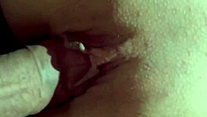 watch me eating the little pussy with dildo and big cock