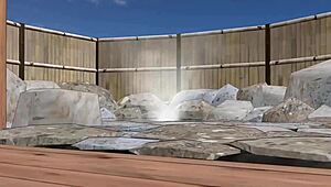 toyota no nude bath without towel, boobs popping out