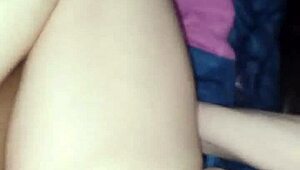 She dominates with her big black cock in this interracial hardcore fuck.