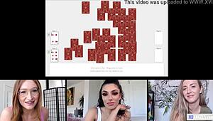 boring lesbians karla kush, darcie dolce, skylar snow on a steamy call.