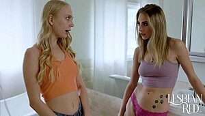 Stepsister Asks For A Kiss In Family Moment