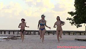 Feeling intense pleasure as punk girl gets her ass drilled in POV