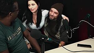 Meeting pornstars Monica Lima and Rafael on ZL podcast 😎