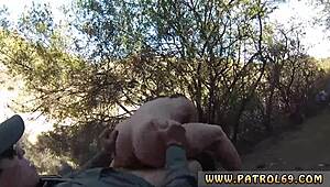 Mexican Border Patrol Agent Fends Off In Uniform Outdoors