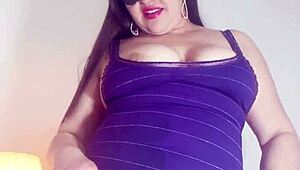 Wife moans loudly with toy