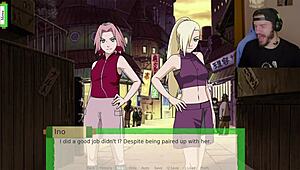 Temari wont recover after this wild Jikage Rising uncensored hentai with bondage and creampie.