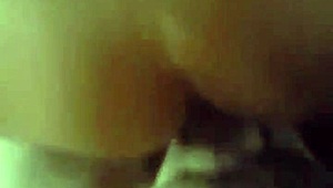 Sexy girlfriend takes load on back