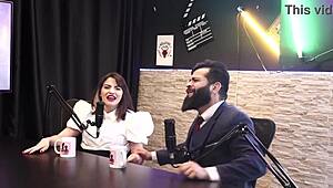 Lady Snow explores fun fetish in sheer red lingerie! 😍