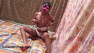 Oh god, watch this Indian girlfriend squirt during interracial fucking!