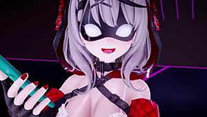 Hololive Sakamata Chloe In 3D Cartoon Animation