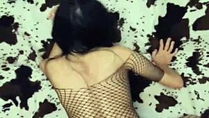 Anal Wife in Stockings Getting Assfucked