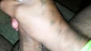 i'm stroking my big black cock feeling every inch with these tattoos