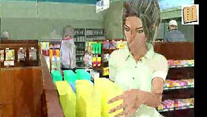 Being a Dik Chick Route 1 with Big Tits Anime Teen