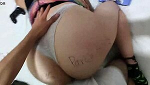 Latina Amateur Teen Bent Over For Big Cock Doggystyle