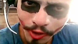 joker fucking hard in office 😈