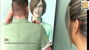 Being a Dik Chick Route 1 with Big Tits Anime Teen