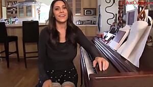 jerk off now to keep up with piano lessons