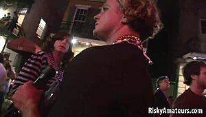 amateur girls flash tits at outdoor party