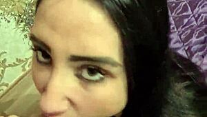 Andra Brazil, Romanian Teen Pornstar, Masturbates with Vacuum on Her Big Ass