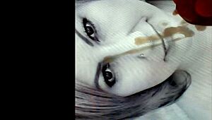 European Homemade Facial Session With Mature Hungarian Milf.