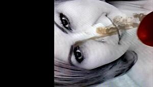 European Homemade Facial Session With Mature Hungarian Milf.