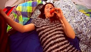 My Best Friend Dances for Me and We End Up in My Bed Fucking Her Monster Cock