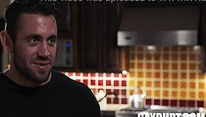 dante colle and carter woods engage in gay doggystyle with a monster cock