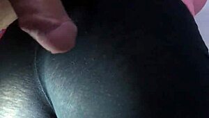 amiga sneaks over while her boyfriend works