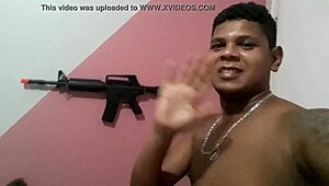 Brazilian beauty with big ass enjoys interracial sex in sexy ways