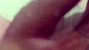 why watch this teen masturbating and cumming hard?