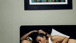 my friend's girlfriend begs me to fuck her every day with her big tits and wet pussy