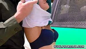 Police Exam Turns into Passionate Striptease Sex