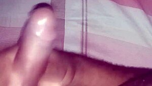 why watch this teen masturbating and cumming hard?