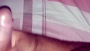 why watch this teen masturbating and cumming hard?