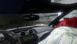 In GTA 5, I picked up a hooker in the car and had sex with her in first person