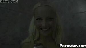 Behind the scenes, these sexy pornstars feel excited before getting their pussies fucked.