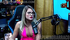 bruna carlos arches ass 10cm wide in podcast