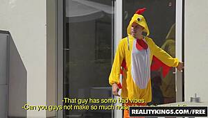 Realitykings - Rk Prime - Thick Blondie Engages In Group Blowjob And Masturbation