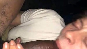 Feeling The Passion In A Sloppy Deepthroat Blowjob.