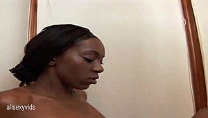 Latina lesbians share body fluids through licking and kissing