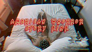 aws kink pt 1: ebony babe sucking feet in kinky action 😈