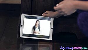 hey babes, wanna join our wet yoga threesome?