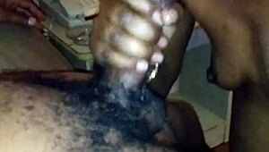 i watch my ebony wife cheat and get facial