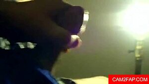 Wife shares creampie with old cuckold in group threesome