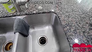 hey, stella luxx wants joshua lewis's attention with her petite teen body