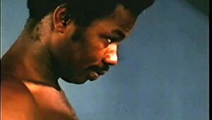 Intense Vintage Interracial Threesome with Raw Action in Retro Antique Setting